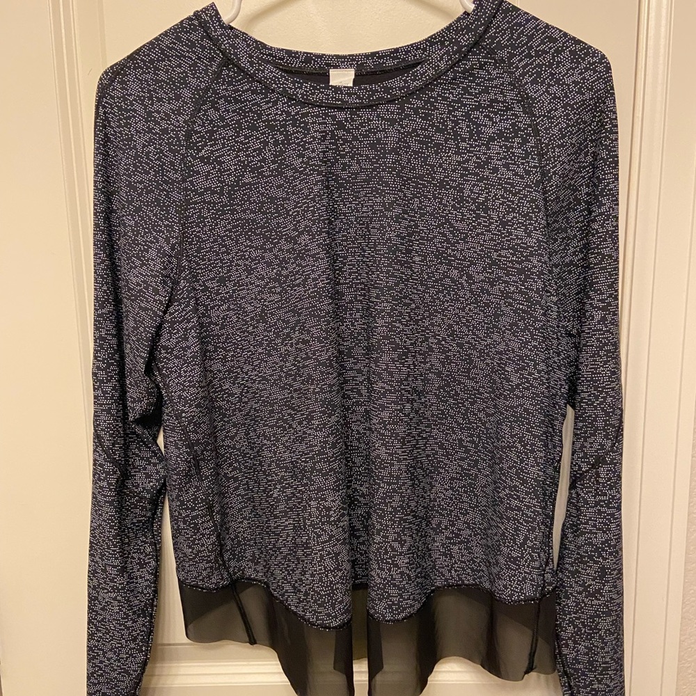 Lululemon long sleeves reflective